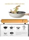 Infrared Cooker Single Hot Plate with Digital Display Temperature AdjustmentLightweight, Portable,  Gold Aluminium Design