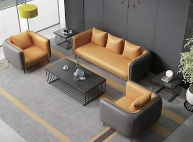 Luxury Sofa Set Modern Design with Adjustable Backrest Sectional Couch Living Room 5 Seater sofa set