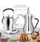 Dealio Arabic Coffee Maker with Tea Kettle Tea Maker with Digital Display Stainless Steel - 1000W, 1000mL Capacity- Dual Function for Coffee, Tea Perfect for Breakfast & Tea Time
