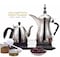 Dealio   Arabic Tea & Coffee Maker Stainless Steel with Digital Display - 1600W, 1000mL Coffee & 600mL Tea Capacity - Dual Function for Coffee, Tea, and Snacks