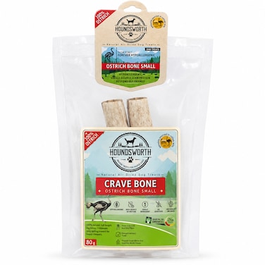 Houndsworth Hypoallergenic Ostrich Crave Bone 80g