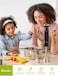 Stainless Steel Hand Blender &ndash; Food-Grade Blade for Soup, Baby Food, Smoothies, and Sauces &ndash; Powerful and Easy-to-Use Stick Blender