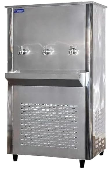Climagic 35 Gallon 3 Tap Stainless Steel Water Cooler
