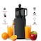 Slow Juicer with 120MM Wide Feeding Chute &ndash; 70DB Quiet Cold Press Juicer for Orange, Apple, Lime &amp; Fruits &ndash; Easy to Use, Nutrient-Retaining, Durable Juice Extractor
