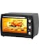 Electric Oven with 3 Temperature Control Knob Function 63L with 2200W Toaster Oven with Grill, Bake, Roast, Pizza Function &amp; Fry Pan, Large Capacity for Home Kitchen