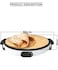Electric Crepe Maker 45cm, 1800W &ndash; Round Pancake Griddle for Roti, Snacks, Breakfast &ndash; Non-Stick Hot Plate with Adjustable Temperature &amp; Even Heating