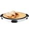 Electric Crepe Maker 45cm, 1800W &ndash; Round Pancake Griddle for Roti, Snacks, Breakfast &ndash; Non-Stick Hot Plate with Adjustable Temperature &amp; Even Heating