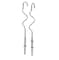 Generic Hand Blender Mixer with 5-Speed Control – 200W Powerful Motor, Stainless Steel Beaters & Safety Eject Button for Easy Mixing