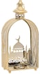 Ramadan Candle Lantern &ndash; Moon &amp; Star Light Pattern Islamic Decor for Home, Mosque &amp; Iftar Atmosphere for Ramadan Holiday Table D&eacute;cor