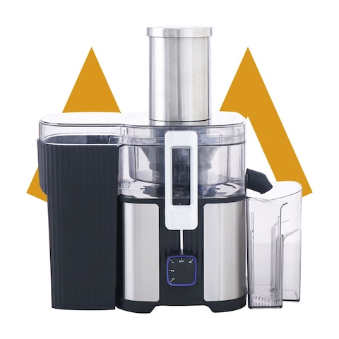 Dealio Powerful Electric Centrifugal Juicer, Blender, Chopper & Grinder – 85mm Wide Chute, Overheat Protection Chopper & Grinder 4 Speed Pulse Function with Stainless Steel Blade
