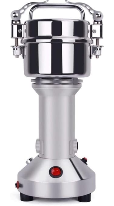 Neonics Stainless Steel Heavy Duty Spice Grinder for Herbs, Spices &amp; Grains   250ml Drum Bulge Cover for Fine Grinding   Durable &amp; Efficient Kitchen Tool