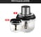 2 in 1 Food Processor, Chopper &amp; Blender &ndash; 2L &amp; 0.5L Cups, Multi-Function Kitchen Appliance for Chopping, Blending &amp; Food Prep