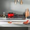Kitchen Desk Double Infrared Electric Burner Stove High Efficiency Electric Hot Plate, 8 Power Levels, Digital Touch Control, Dual Heating Zones, Compact & Portable Cooktop for Home & Travel