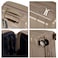 VIPTOUR Single Cabin Luggage PP Body 8 Wheels Expandable Zipper With TSA Number Lock 20 Inches