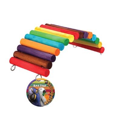 Nutrapet Woodpecker Rainbow Bridge 20*9.5*7 cm