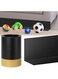 Excefore 118" Cuttable Under Couch Bed Blocker, Toy Blockers for Pets, Stop Things from Going Under Sofa Bed and Other Furniture - Hard Surface Floors Only (Black)