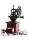 Retro Hand Crank Coffee Grinder Brown/Black 15cm
