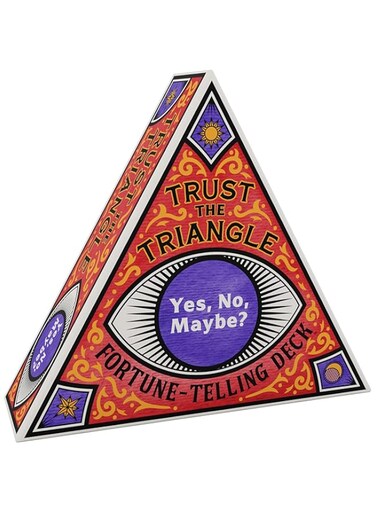 Chronicle Books Trust the Triangle Fortune-Telling Deck: Yes, No, Maybe?