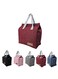 Lunch Tote Bag &acirc;&euro;&ldquo; Reusable Cooler Bag with Leakproof Interior, Large Capacity, Thermal Food Storage for Office, School, Picnic and Travel (Burgundy)