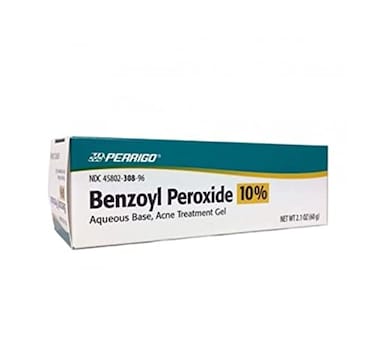 Perrigo 10% Benzoyl Peroxide Acne Treatment Gel - 2.1Oz