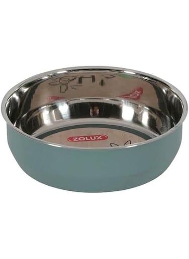 ZOLUX EHOP INOX BOWL 200ML GREEN