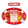 Pyrex Essentials 4L Oval Glass Roaster - Perfect for Gratins, Lasagna &amp; More