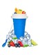 MAGA ZONE Slushie Maker Cup, TikTok Magic Quick Frozen Smoothies Cup, Portable Cooling Icee Maker for Homemade Milk Shakes &amp; Ice Cream
