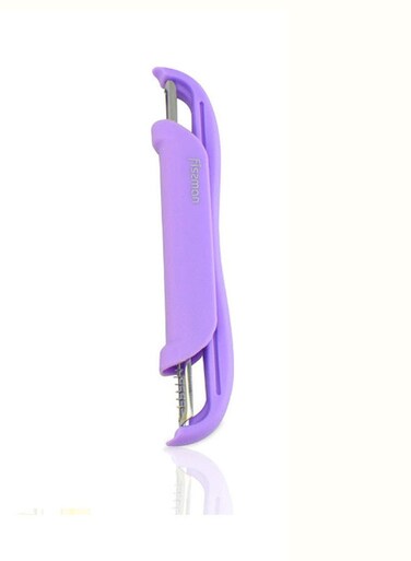 High-Quality Vegetable P-Peeler With 2 Blades Purple