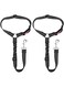 2 Packs Dog Cat Safety Seat Belt Strap Car Headrest Restraint Adjustable Puppy Safety Seat Belt Reflective Elastic Bungee Connect Dog Harness in Vehicle Travel Daily Use