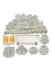 Fondant Cake Decorating Modelling Tools White/Yellow/Pink