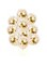 WensLTD Party Ballons,Wensltd 12&#39;&#39; Confetti Balloons 10x/set Latex Wedding Party Baby Shower Birthday Decor (Gold)