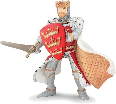 Papo Medieval-Fantasy Figurine, 39950 King Arthur, Multicolour