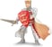 Papo Medieval-Fantasy Figurine, 39950 King Arthur, Multicolour
