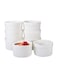 6-Piece Bakeware Set White 10cm