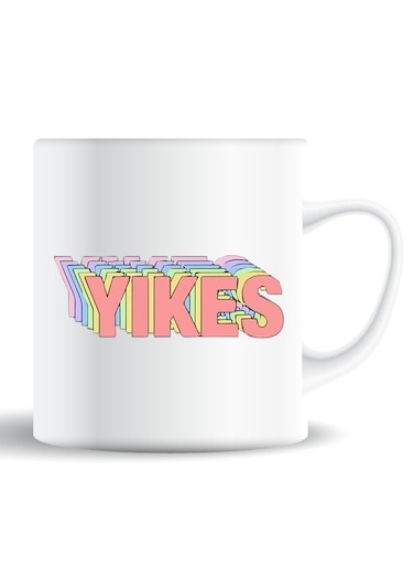Premium Quality Two Sided Printed Coffee Mug Tea Cup Yikkes-01 For Home Office, Kids Men Women