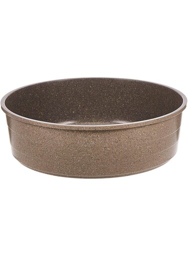 Neoflam 1632/A.WM Rounded Ceramic Oven Dish, 26 cm &ndash; Beige