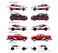 Majorette Toyota Die Cast Model Racing Car 5-Pieces Set, Multicolor