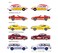 Majorette Anniversary Edition Toy Die Cast Model Car 5-Pieces Set, Multicolor