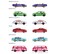 Majorette Castheads Series, 6 Assorted