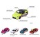 Majorette - Giftpack Sl 11 5Pcs - Set Of 5 Vehicles Including 2 Exclusive - Limited Edition Graffiti - Metal Die-Cast , 1:64 Scale
