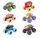 Majorette Monster Rockerz Random Selection From 1 Of 6 Different Trucks - You Will Receive One Color As Selection.