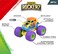 Majorette Monster Rockerz Random Selection From 1 Of 6 Different Trucks - You Will Receive One Color As Selection.