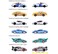 Majorette Porsche Deluxe Cars - Random Selection Of 1 Of 6 Different Toy Cars