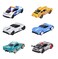 Majorette Porsche Deluxe Cars - Random Selection Of 1 Of 6 Different Toy Cars