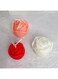 YHRY 3 Pcs Valentine's Day Candles- Rose Shape Scented Candles- Handmade Rose Flower Aromatherapy Candles for Valentine's Day, Wedding, Anniversary, Birthday, Home Decor (Red, White, Pink)