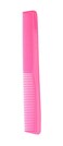 Krest Cleopatra 7in All Purpose Barber Cutting Comb - Deep Pink, Pack Of 6