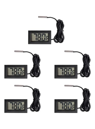Digital LCD Thermometer with Fahrenheit Probe
