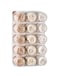 HYTTER Wall Mounted Sock and Underwear Storage Organizer with Self Adhesive Design, 15 Pcs Clear Lingerie and Panty Storage Organizer, IDEAL Underwear Storage Solution for Closet