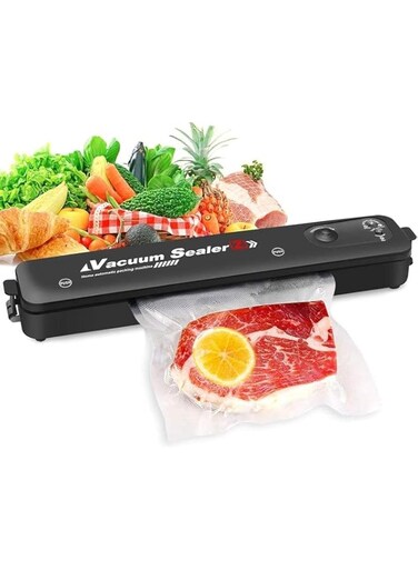 NEW Vacuum Sealer Machine 2023 Upgraded Automatic Food with 20 Sealing Bags Air System for Preservation Storage Saver Easy to Clean