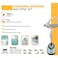 Portable Garment Steamer with Adjustable Stand, 1800W, 1.6L Tank, Fast Heat Clothing Iron